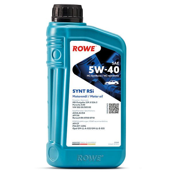 ROWE HIGHTEC SYNT RSi SAE 5W-40 1L