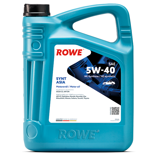 ROWE HIGHTEC SYNT ASIA SAE 5W-40 5L