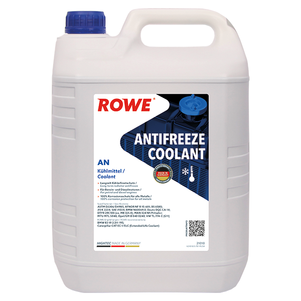 ROWE HIGHTEC ANTIFREEZE COOLANT AN 5L