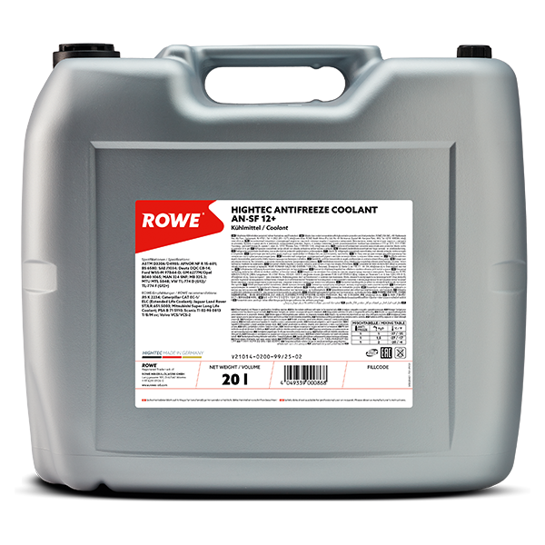 ROWE HIGHTEC ANTIFREEZE AN-SF 12+ 20L