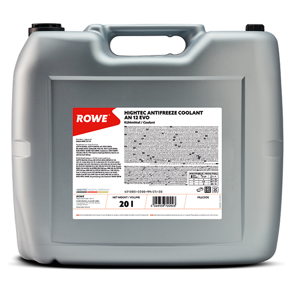 ROWE HIGHTEC ANTIFREEZE AN 12 EVO 20L