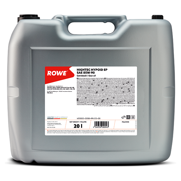 ROWE HIGHTEC HYPOID EP SAE 85W-90 20L